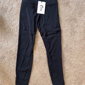 ZYIA Active Black Hi-Rise Leggings